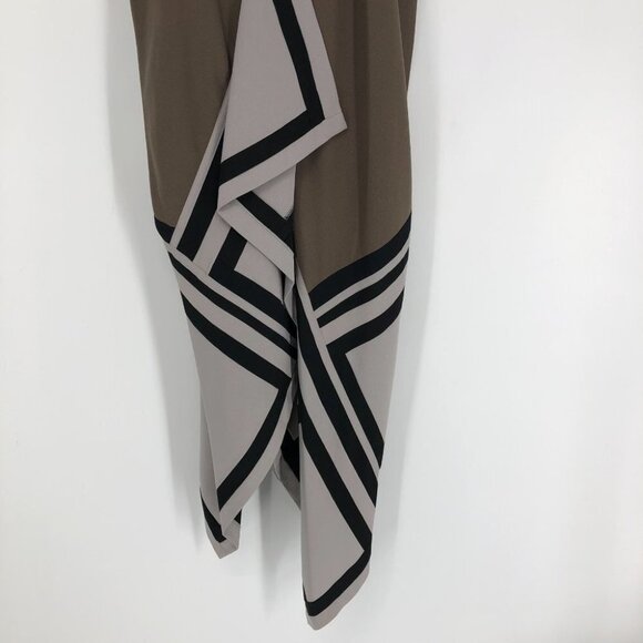 BCBGMaxAzria Runway Fall  2010 Handkerchief Strapless Light Fati Dress size 0 - Picture 8 of 16